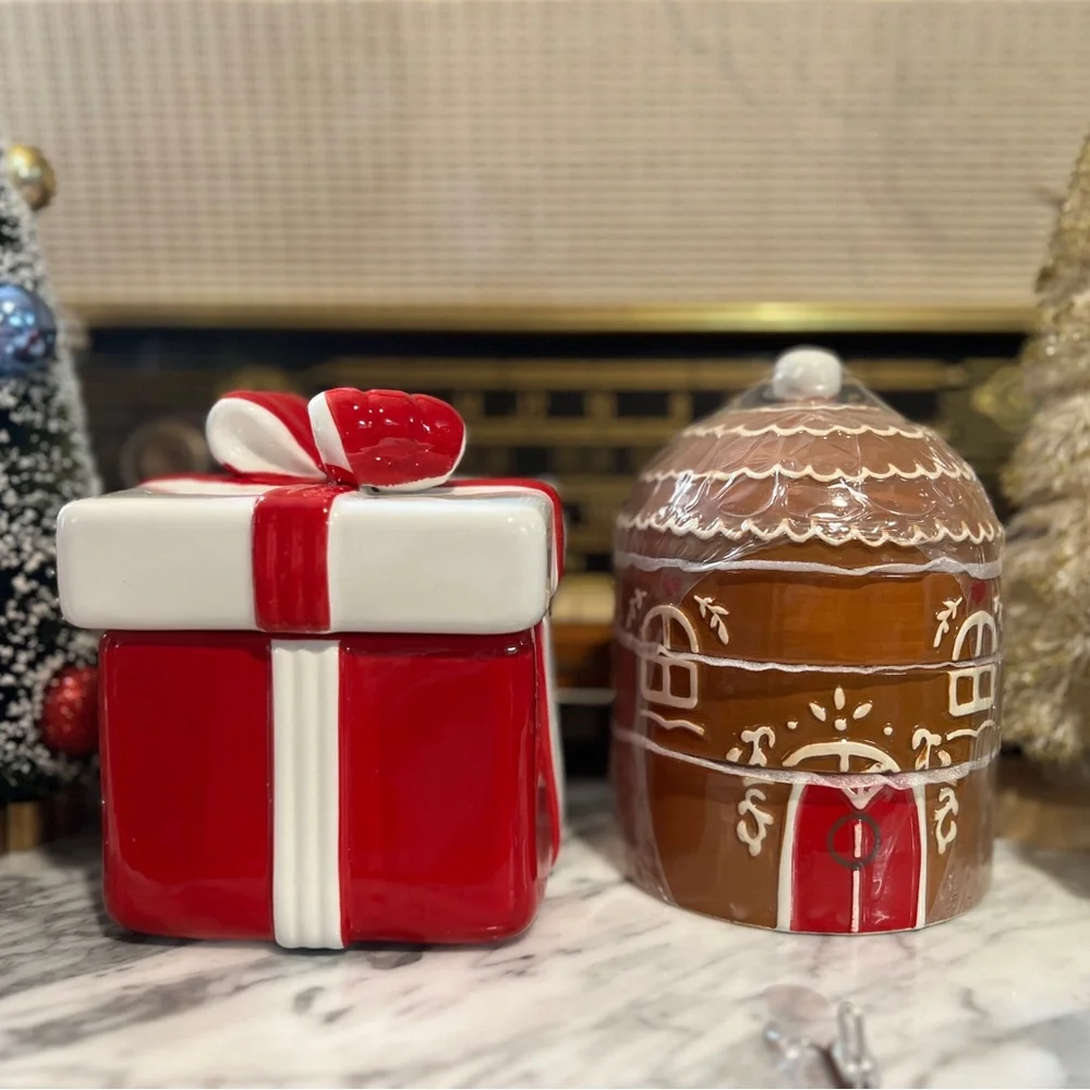 ✨NEW🎁Target Bullseye Playground 2025 Christmas Jar and Measuring Cups Set🎄
